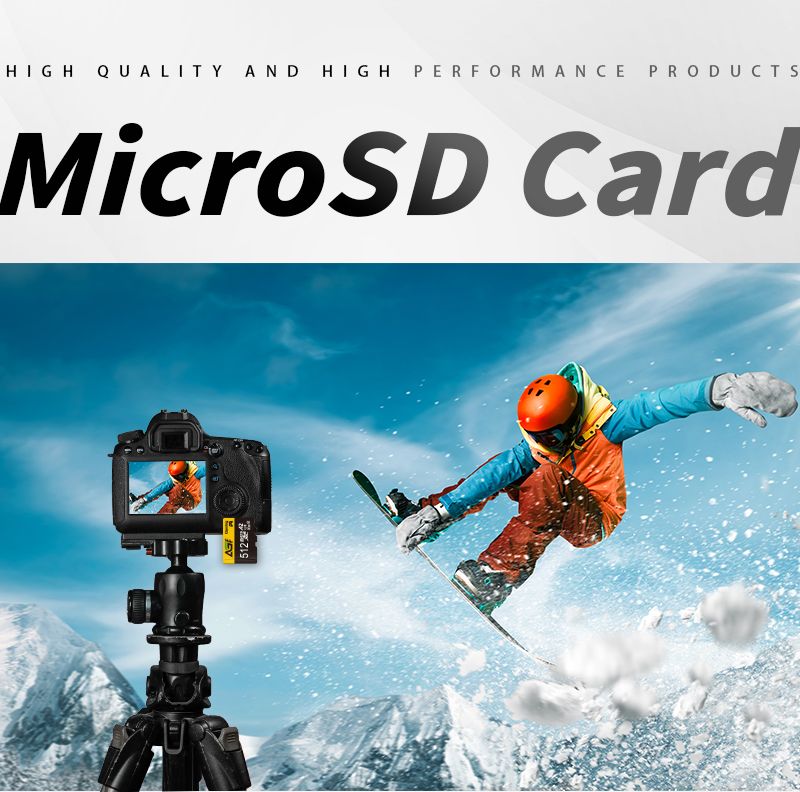 HIGH QUALITY AND HIGH PERFORMANCE PRODUCTSMicroSD Card 512