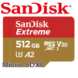 SanDisk 晟碟190MB Extreme microSDXC A2 512GB 記憶卡- PChome 24h購物