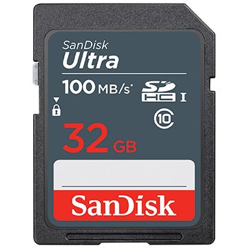 ★讀取速度達100MB★SanDisk 32GB 32G SDHC SD ultra 100MB SDSDUNR-032G 相機記憶卡(不是手機小卡)