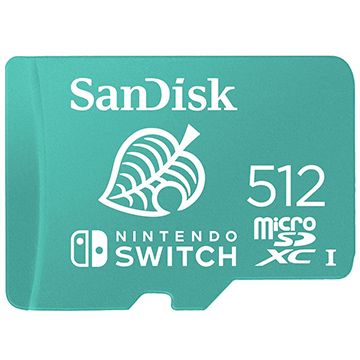 SanDisk 晟碟  512GB 512G [Nintendo SWITCH] microSDXC 100Mb/s U3 任天堂 專用記憶卡