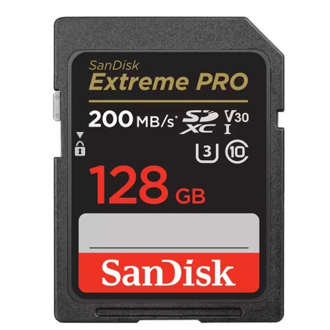 ★新版升級最高讀取速度200MB/s★SanDisk 128GB 【200MB/s Extreme Pro】SDXC SDSDXXD-128G 4K U3 A2 V30 相機記憶卡