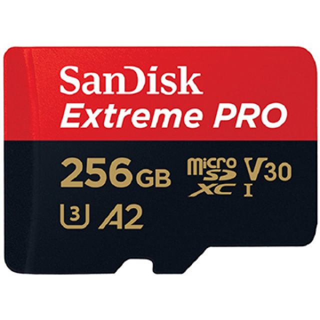 SanDisk 256GB 256G microSDXC【Extreme Pro 200MB/s】UHS U3 4K V30