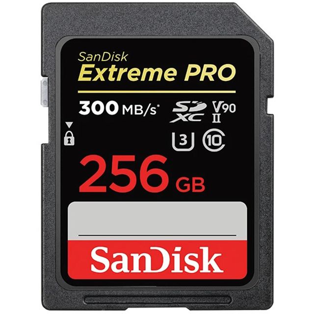 SanDisk 晟碟  256GB SDXC【300MB/s】Extreme Pro SD V90 8K UHS-IISD SDSDXDK-256G 相機記憶卡