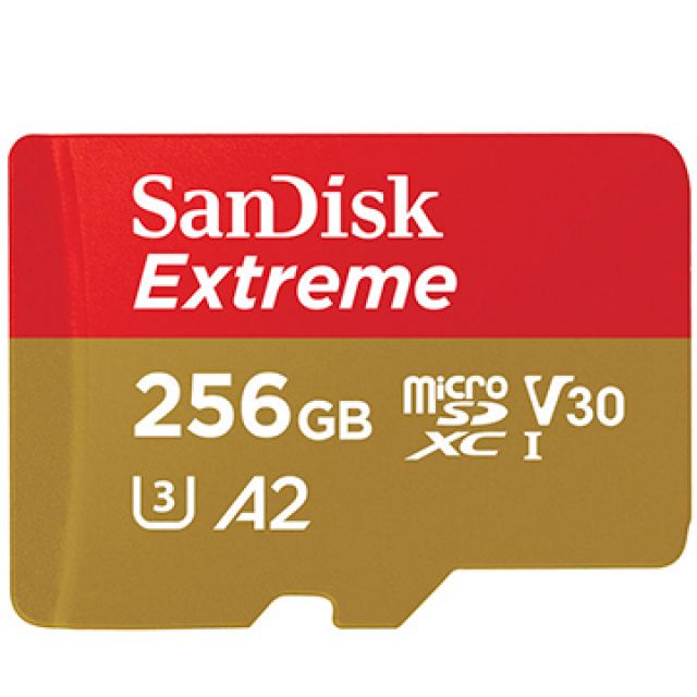 SanDisk 晟碟  256GB 256G microSD【190MB/s Extreme】microSDXC micro SD SDXC 4K U3 A2手機記憶卡