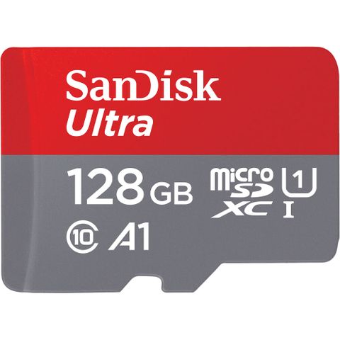 10年有限保固SanDisk 128GB microSDXC Ultra【140MB/s】SDXC U1 A1 SDSQUAB-128G 手機記憶卡