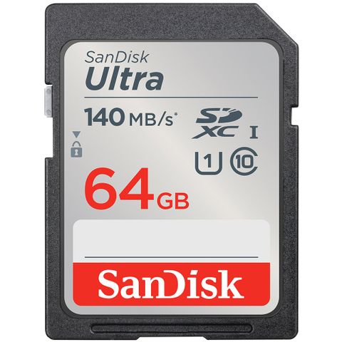 SanDisk 64GB SDXC Ultra【140MB/s】SD SDHC U1 C10 SDSDUNB-064G 相機記憶卡 (不是手機小卡)