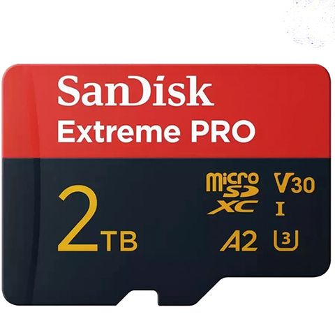 SanDisk 晟碟 2TB microSDXC Extreme Pro 250MB/s U3 4K V30 A2 SDSQXCD-2T00 手機記憶卡