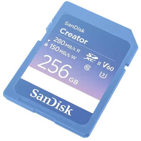 SanDisk 256GB 256G SDXC Creator 280MB/s SDSDXEP-256G V60 U3 相機 記憶卡