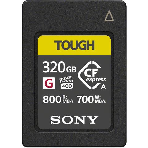 SONY 索尼 CEA-G320T CFexpress Type A 記憶卡【320GB/R800/W700】公司貨