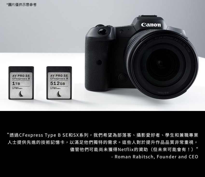 ANGELBIRD AV PRO CFexpress SE TYPE B 1TB 記憶卡公司貨