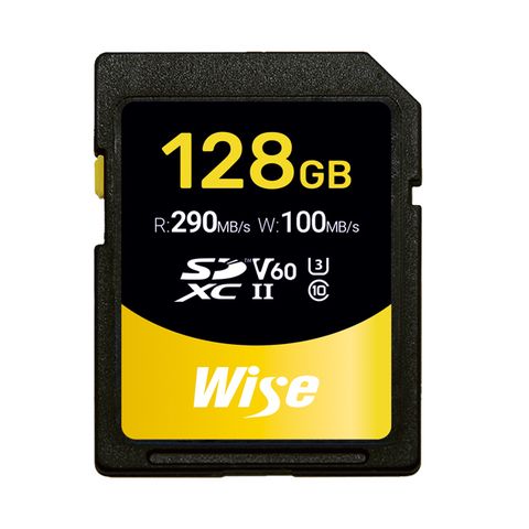 ✔通過FUJIFILM日本官方認證Wise 128GB SDXC UHS-II V60 記憶卡