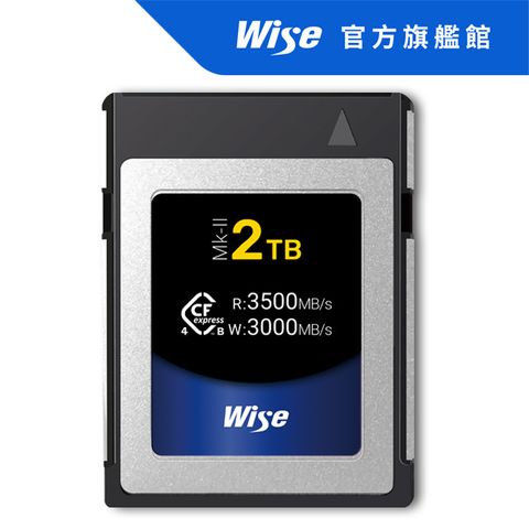 Wise 裕拓 2TB CFexpress 4.0 Type B Mk-II 記憶卡