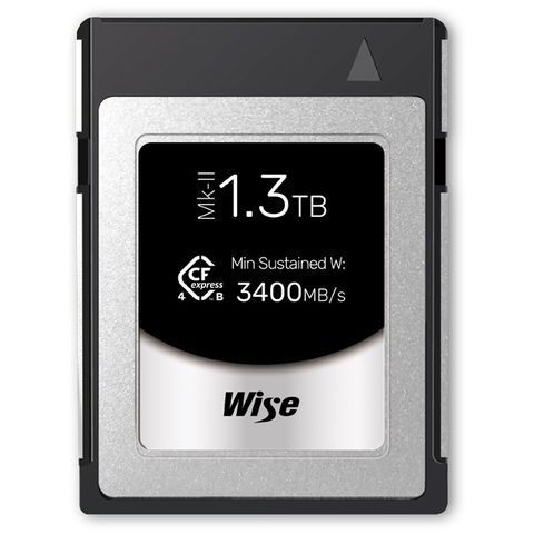 Wise 裕拓 1.3TB CFexpress 4.0 Type B PRO Mk-II 記憶卡