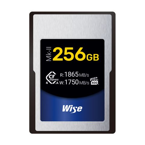 Wise 裕拓 256GB CFexpress 4.0 Type A Mk-II 記憶卡