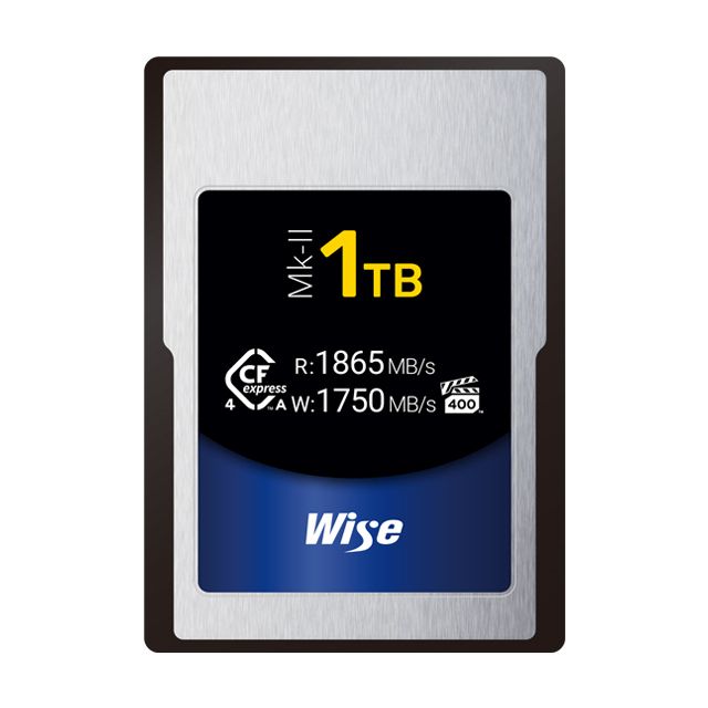 Wise 裕拓 1TB CFexpress 4.0 Type A Mk-II 記憶卡