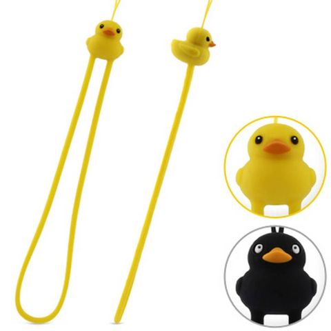 BONE / Duck Strap 幸福鴨鴨彈力吊繩 黃色/黑色 ＊適用於AirPods Pro 2