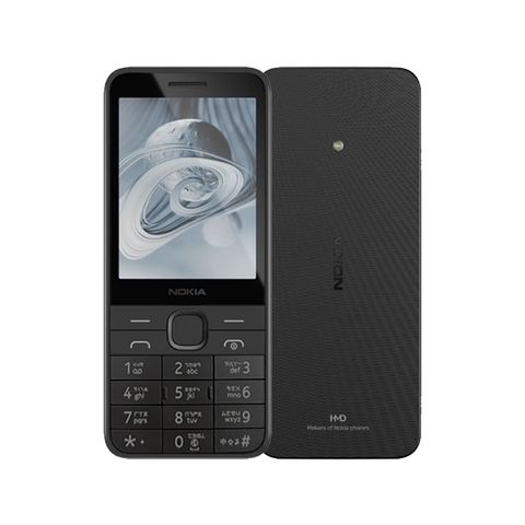 Nokia 諾基亞 215 4G (2024) 新版 雙卡雙待 直立式手機 無相機 注音按鍵 黑色 (一般版)