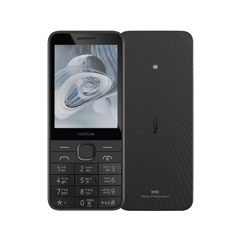 Nokia 215 4G (2024) 新版 雙卡雙待 直立式手機 注音按鍵 黑色 (資安版) 科技園區專用