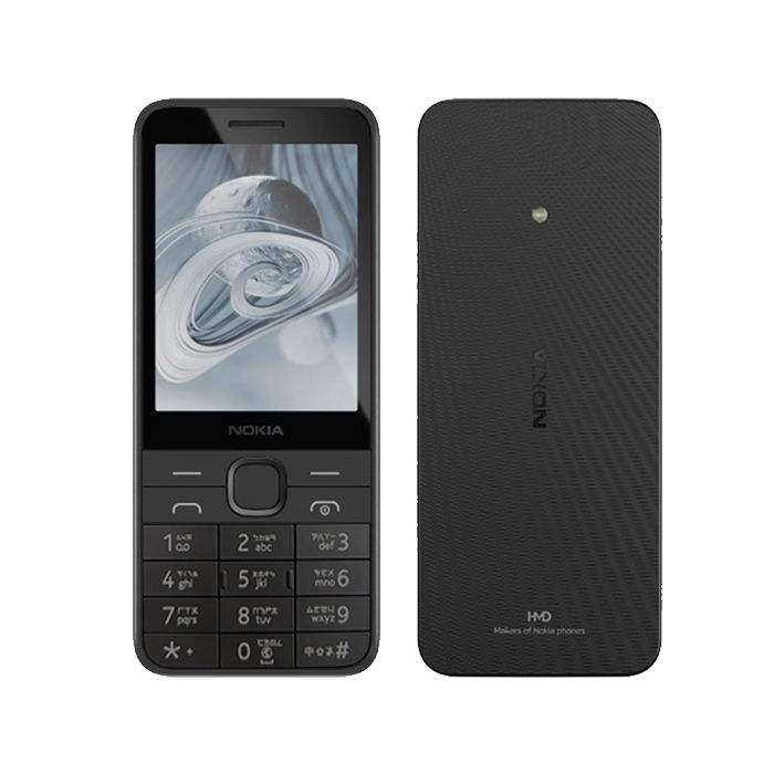 Nokia 諾基亞  215 4G (2024) 新版 雙卡雙待 直立式手機 注音按鍵 黑色 (資安版) 科技園區專用