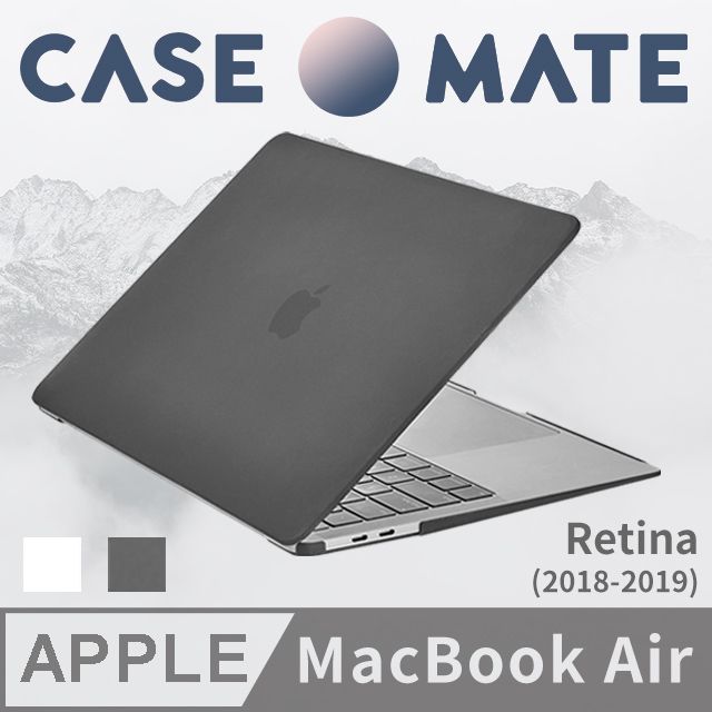 Case-Mate 美國 CASEMATE MacBook Air 13" Retina 2019 輕薄殼 - 煙霧黑