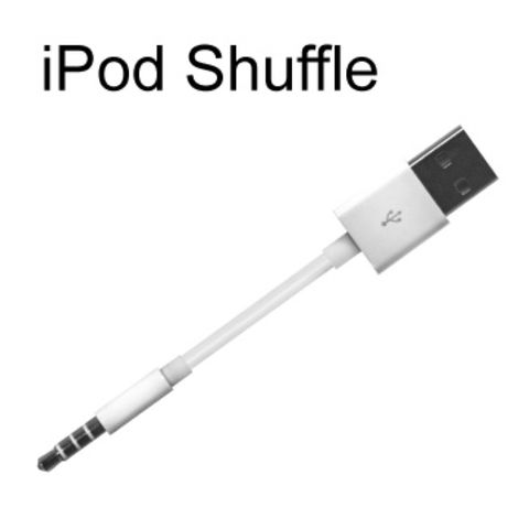 ZIYA 智雅科技 iPod Shuffle-3 充電傳輸兩用線 (副廠)