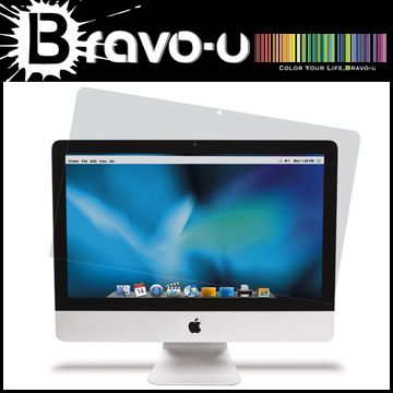 PET HOME 寵物當家 Bravo-u Apple i Mac 21吋寬 抗眩耐磨 HC高清螢幕保護貼