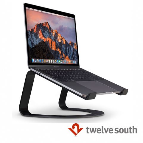 Twelve South CURVE MACBOOK U 型金屬支架-黑色