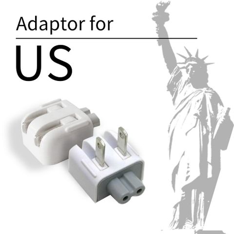 【超實用充電轉接頭】[ZIYA] Apple 變壓器電源轉接頭/充電轉接頭 (US/TW 美規)
