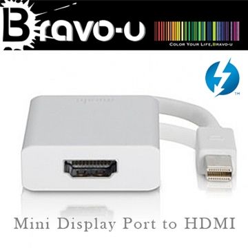 支援最高影像解析1080PMini Displayport to HDMI視訊傳輸線
