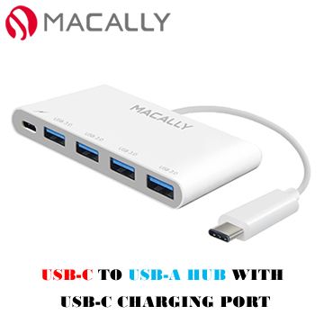  3.1 USB-C TO 4 PROT USB A HUB + USB-C(4埠集線器)