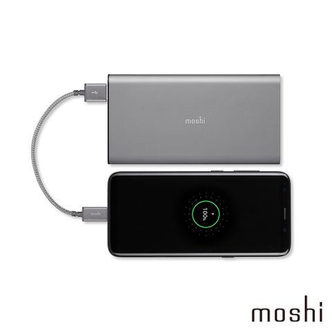 Moshi Integra 強韌系列 USB-C To USB-A 充電線/傳輸線 (0.25 m)