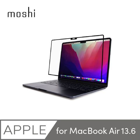 Moshi iVisor AG for MacBook Air 13.6 防眩光螢幕保護貼 (M2, 2022)