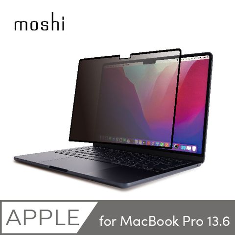Moshi Umbra for MacBook Air 13.6 防窺螢幕保護貼 (M2, 2022)