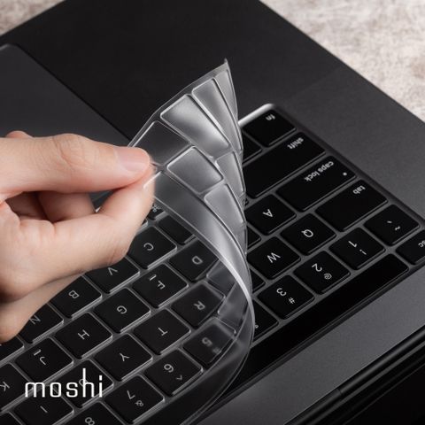 Moshi Clearguard 超薄鍵盤膜 For MacBook Pro 14/16" (2021/2023) / Air 13.6"/15.3" (2022/2023)