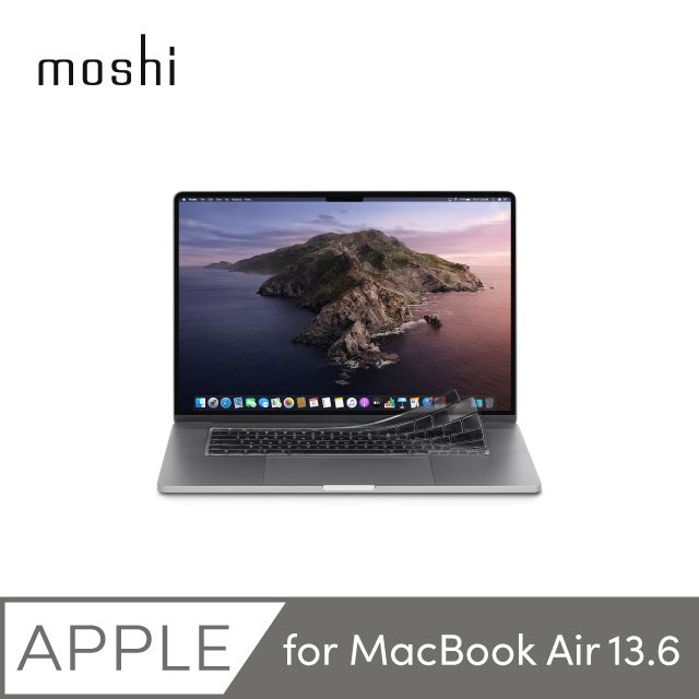 Moshi ClearGuard for MacBook Pro 14/16吋(M1) / Air 13.6吋(M2) 超薄