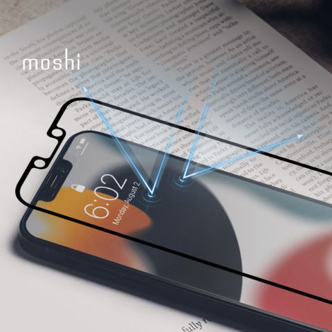 Moshi iVisor AG防眩光螢幕保護貼 for iPhone 13/13 Pro