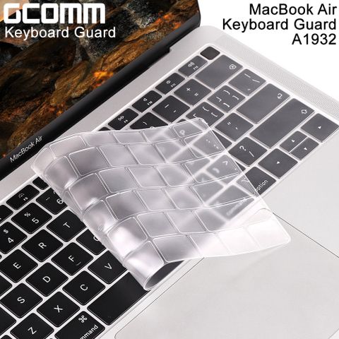 GCOMM Apple MacBook Air 13吋 A1932 鍵盤保護膜 透明