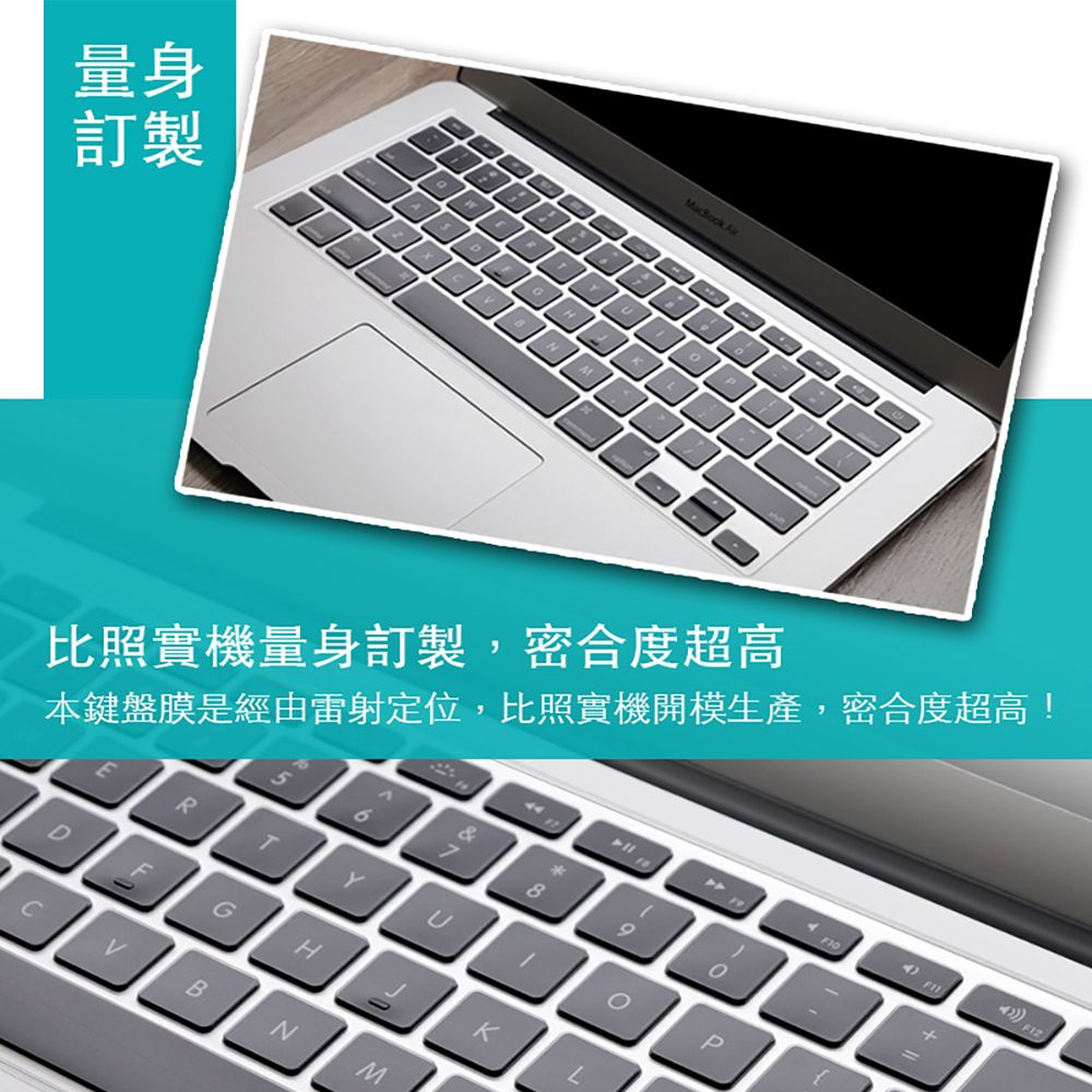 Apple 蘋果  MacBook Pro 13.3吋 (M2)【A2338】-TPU環保透明鍵盤膜