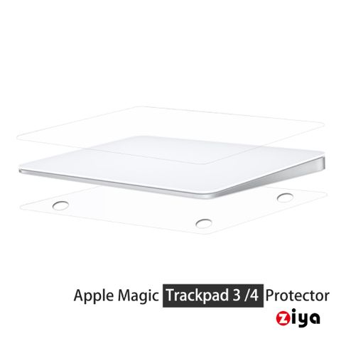 ZIYA 智雅科技 Apple Mac Magic Trackpad 3/4 觸控板貼膜/手寫板保護貼 (超薄透明款)