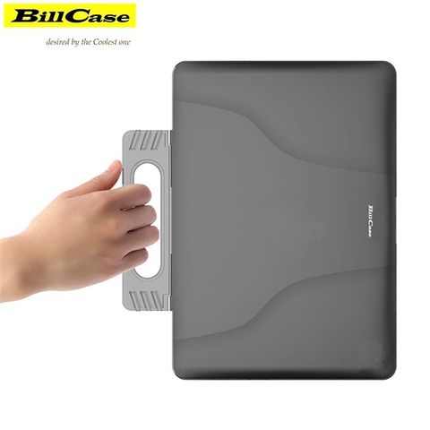 Bill Case 2019 全新 多功能 MacBook Pro 13.3 吋 手提式 輕量透氣 支架保護套 晶透黑