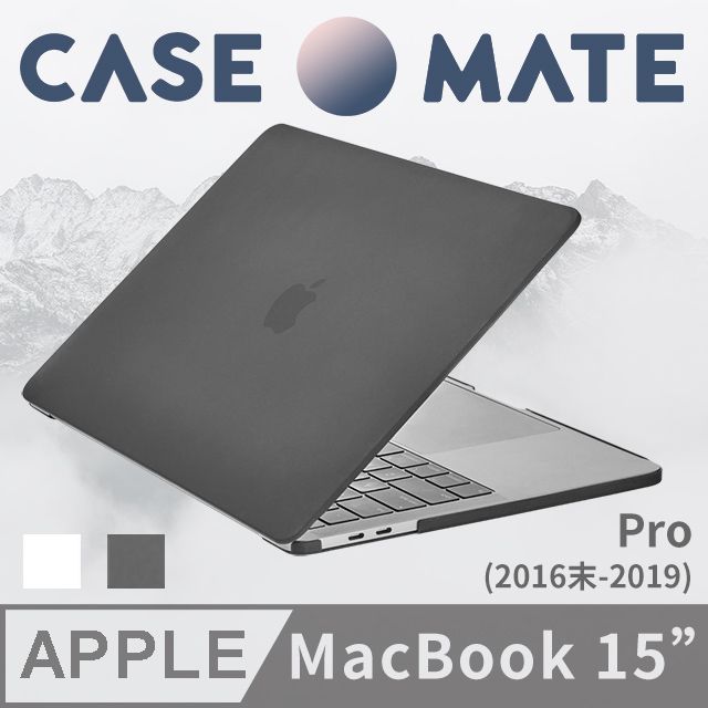 Case-Mate 美國 CASEMATE MacBook Pro 15吋 2019 薄殼 - 煙霧黑