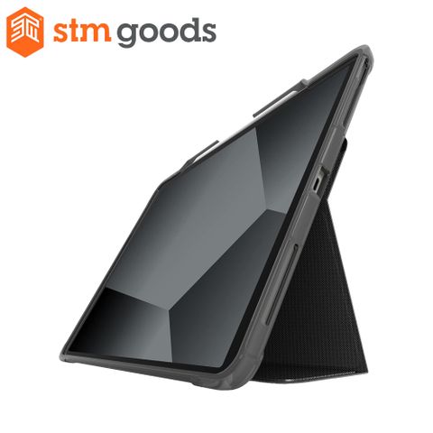 STM Dux Plus 系列 iPad Pro 12.9吋 (第3~6代) 軍規防摔保護殼 (黑)