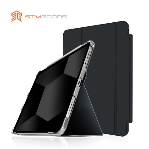 【STM】Studio iPad Air 第4/5代 iPad Pro 11吋 1~4代 專用極輕薄防護硬殼 (透黑)