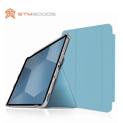 【STM】Studio iPad Air 第4/5代 iPad Pro 11吋 1~4代 專用極輕薄防護硬殼 (透藍)