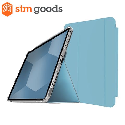 【STM】Studio iPad Air 第4/5代 iPad Pro 11吋 1~4代 專用極輕薄防護硬殼 (透藍)