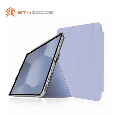 【STM】Studio iPad Air 第4/5代 iPad Pro 11吋 1~4代 專用極輕薄防護硬殼 (透紫)