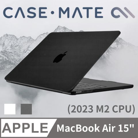 Case-Mate 美國 CASEMATE MacBook Air 15吋 (2023 M2 CPU) 輕薄殼 - 霧面透黑