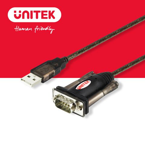 UNITEK USB2.0轉RS232串口連接線 (Y-105)