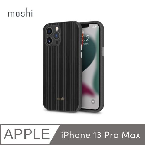 Moshi Arx Slim MagSafe for iPhone 13 Pro Max 磁吸輕量保護殼 蜃黑