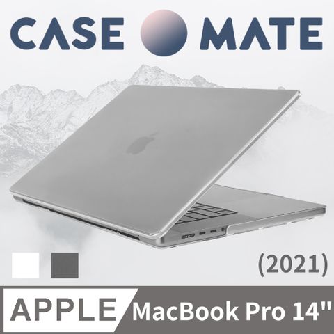 美國 Case●Mate MacBook Pro 14吋 (2021) 輕薄殼 - 霧面透明